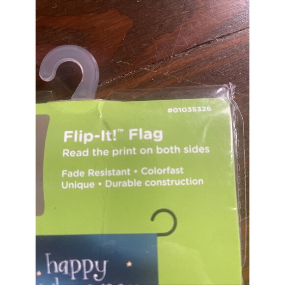 HAPPY HOWL-O-WEEN DOGS 12.5" X 18" GARDEN FLAG 27-3127-179 FLIP IT! RAIN R SHINE - Picture 4 of 6